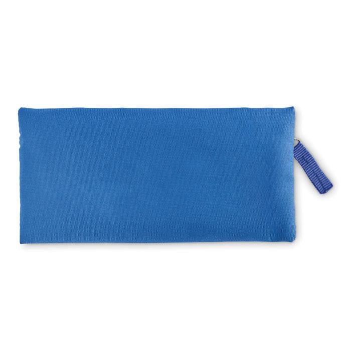 Royal Blue - Side - MidOcean Study Zipped Pencil Case
