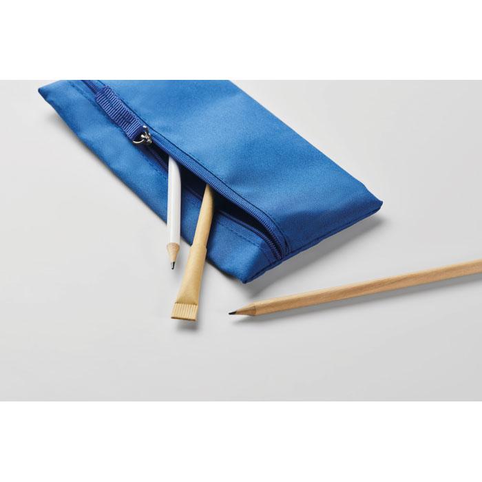 Royal Blue - Lifestyle - MidOcean Study Zipped Pencil Case