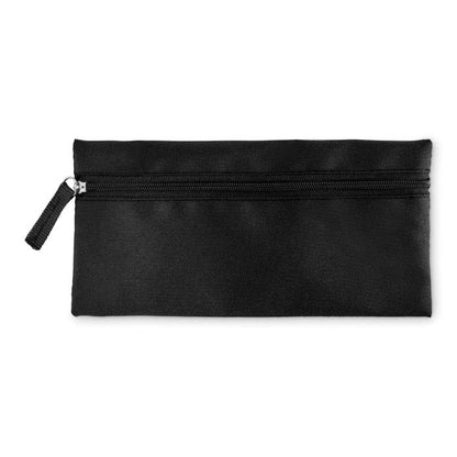 Black - Back - MidOcean Study Zipped Pencil Case