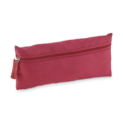 Burgundy - Front - MidOcean Study Zipped Pencil Case