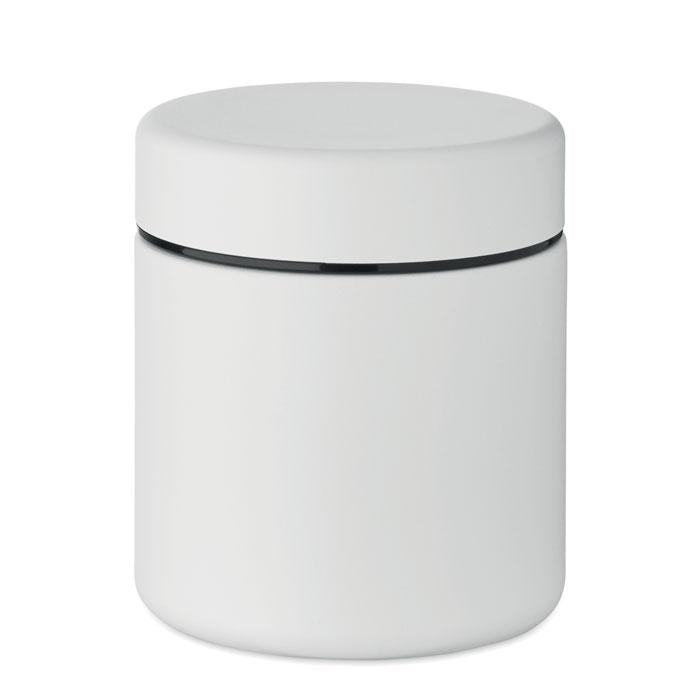 White - Front - MidOcean Gosnack Double-Walled 500ml Lunch Box