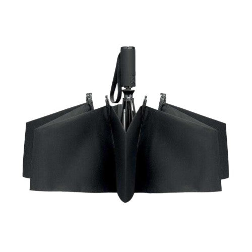 Burgundy - Close up - MidOcean Agumbe Windproof Folding Umbrella