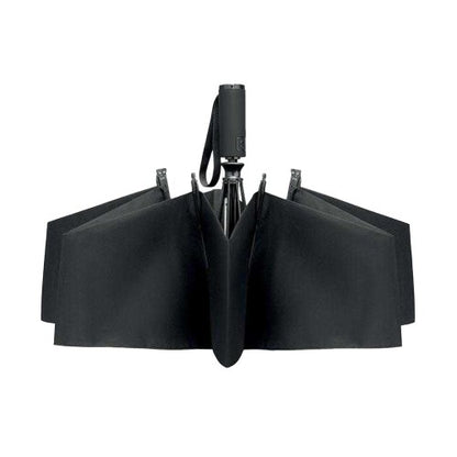 Burgundy - Close up - MidOcean Agumbe Windproof Folding Umbrella