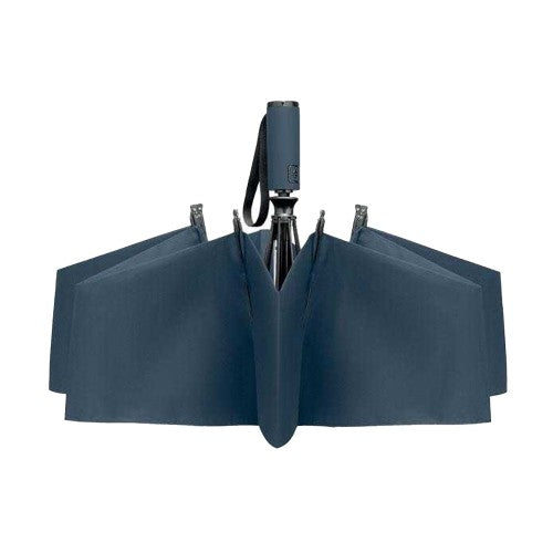 Black - Pack Shot - MidOcean Agumbe Windproof Folding Umbrella