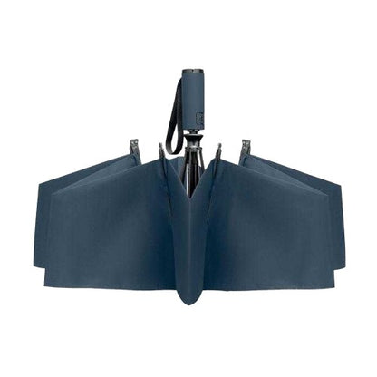 Black - Pack Shot - MidOcean Agumbe Windproof Folding Umbrella
