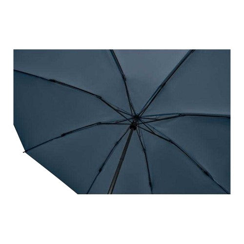 Black - Close up - MidOcean Agumbe Windproof Folding Umbrella