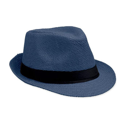 Blue - Front - MidOcean Boowie Sun Hat