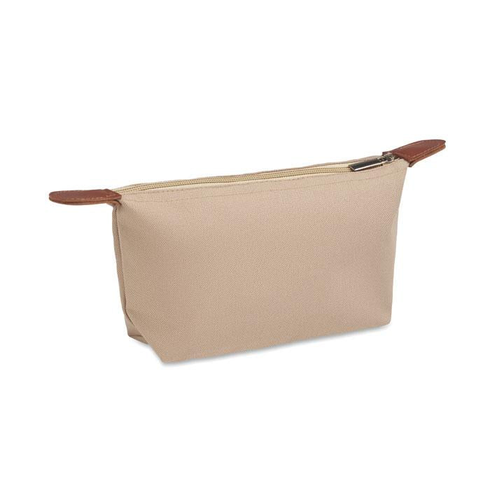 Khaki Brown - Front - MidOcean Vanity Toiletry Bag