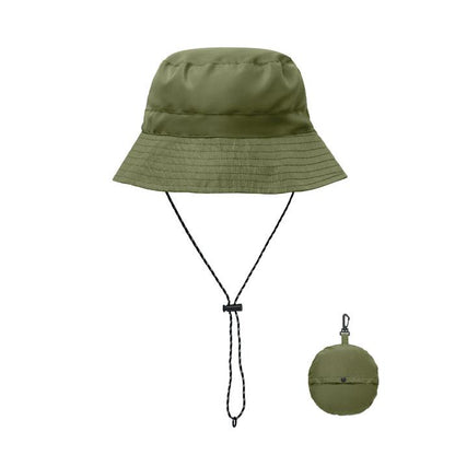 Army Green - Front - MidOcean Lanin Water Repellent Bucket Hat