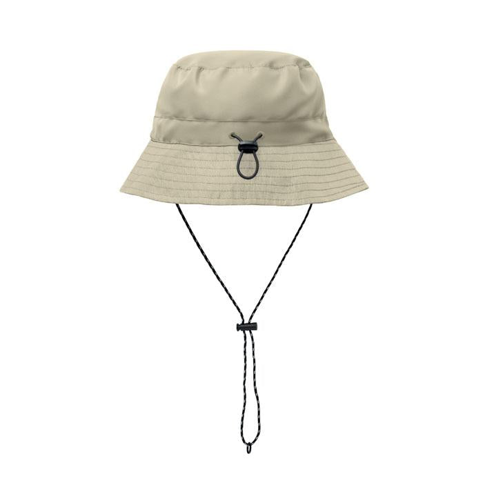 Khaki Brown - Back - MidOcean Lanin Water Repellent Bucket Hat