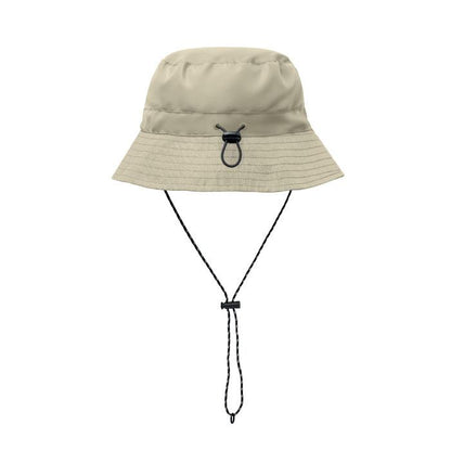 Khaki Brown - Back - MidOcean Lanin Water Repellent Bucket Hat