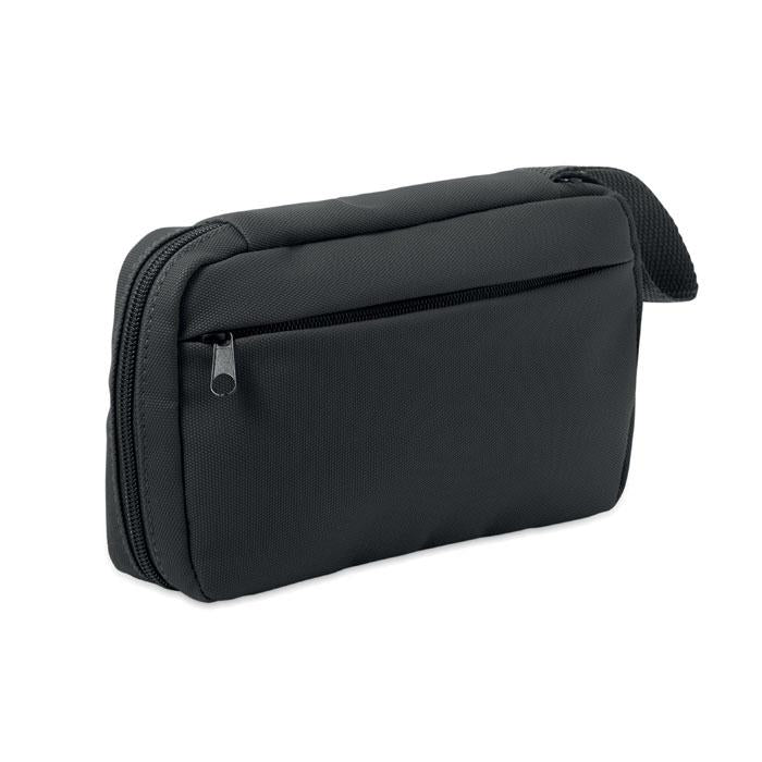 Black - Front - MidOcean Vanit Toiletry Bag