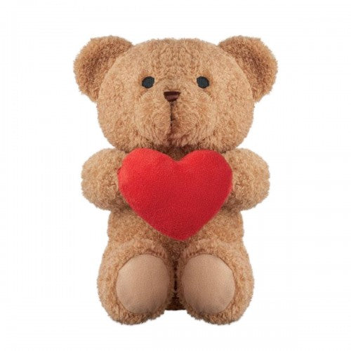Front - MidOcean Snuggle Heart Teddy Bear