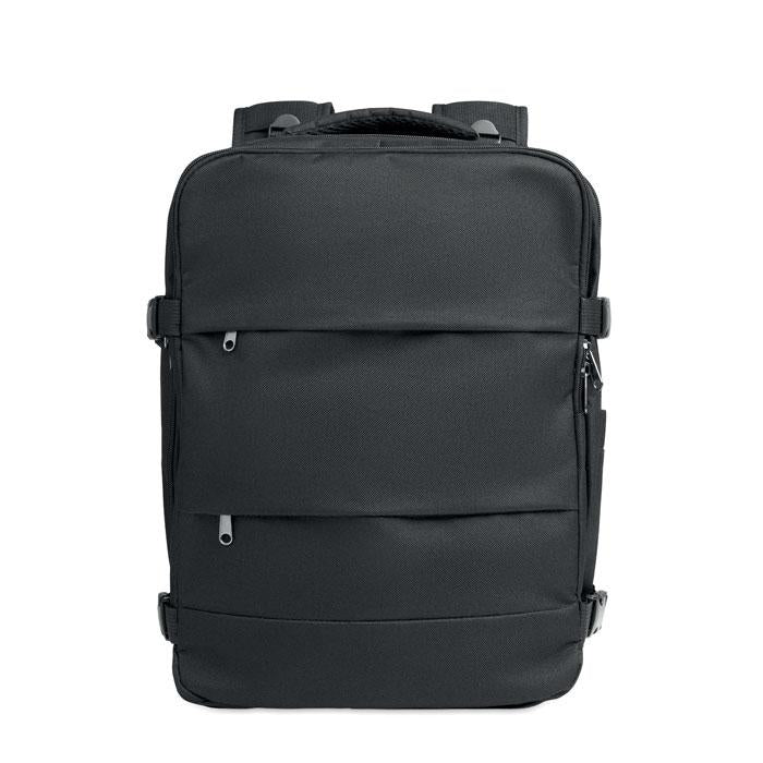 Black - Lifestyle - MidOcean Flyhigh RPET Backpack