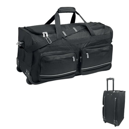 Black - Front - MidOcean Itfits RPET Duffle Bag