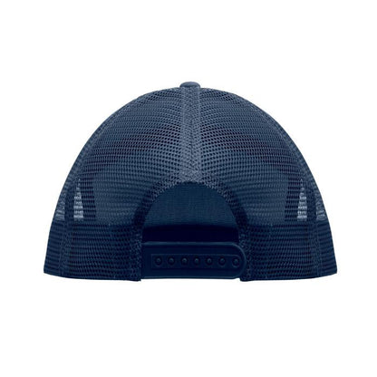 French Navy - Side - MidOcean Bead Flat Peak Trucker Cap