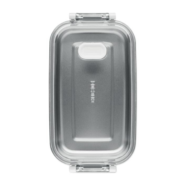 White - Lifestyle - MidOcean Hoagie Polypropylene Lunch Box