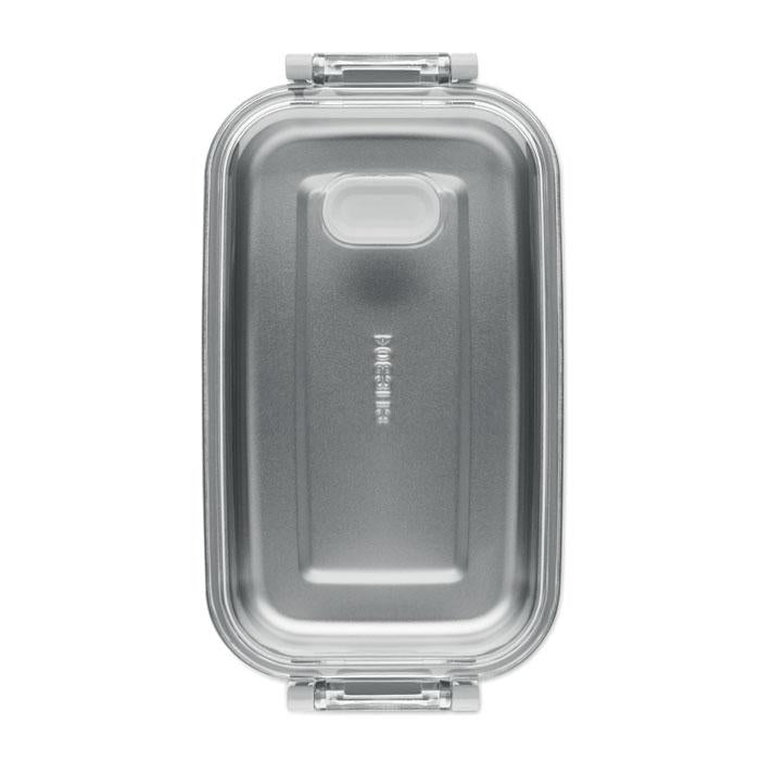 Grey - Lifestyle - MidOcean Hoagie Polypropylene Lunch Box