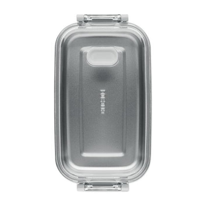 Grey - Lifestyle - MidOcean Hoagie Polypropylene Lunch Box
