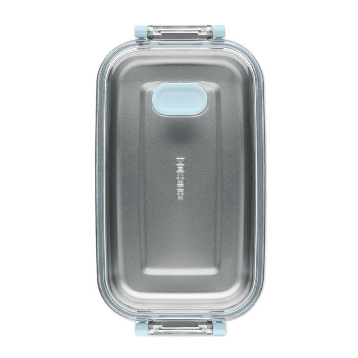 Baby Blue - Lifestyle - MidOcean Hoagie Polypropylene Lunch Box