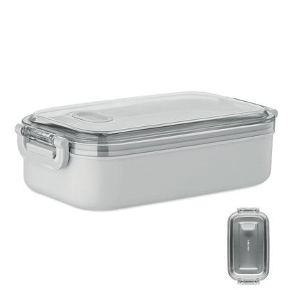 Grey - Front - MidOcean Hoagie Polypropylene Lunch Box