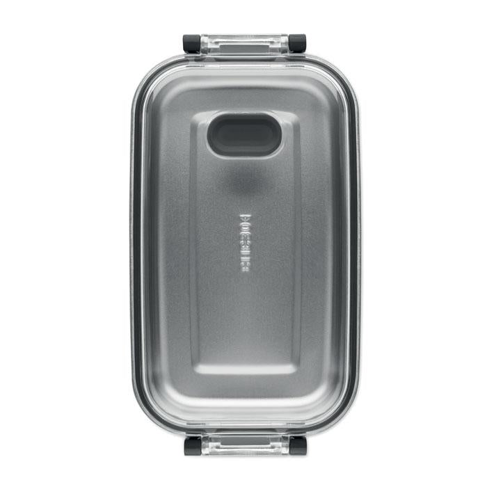 Black - Lifestyle - MidOcean Hoagie Polypropylene Lunch Box