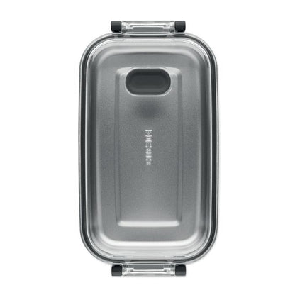 Black - Lifestyle - MidOcean Hoagie Polypropylene Lunch Box