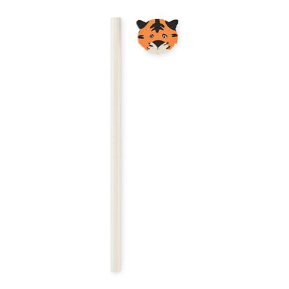 White - Back - MidOcean Circo Tiger Wooden Pencil