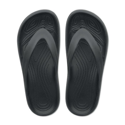 Black - Close up - MidOcean Unisex Adult EVA Slippers