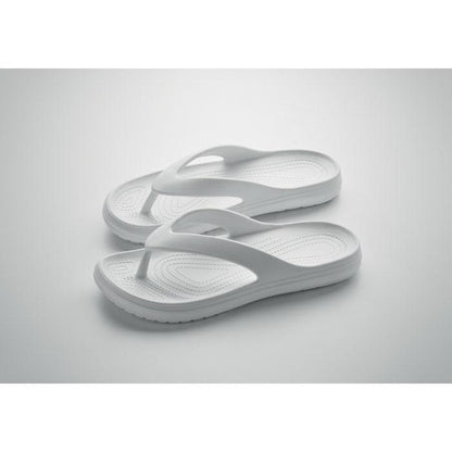 White - Close up - MidOcean Unisex Adult EVA Slippers