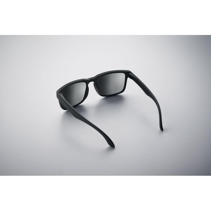 Shiny Silver - Lifestyle - MidOcean Crete Mirrored Glass Sunglasses