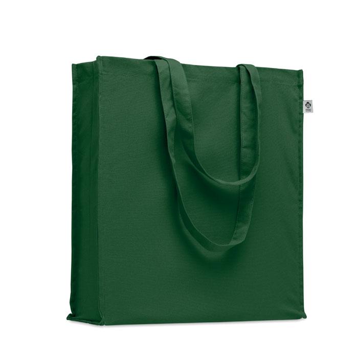 Dark Green - Front - MidOcean Bente Organic Cotton Shopper Bag