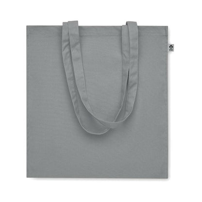 Grey - Back - MidOcean Bente Organic Cotton Shopper Bag
