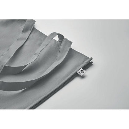 Grey - Side - MidOcean Bente Organic Cotton Shopper Bag