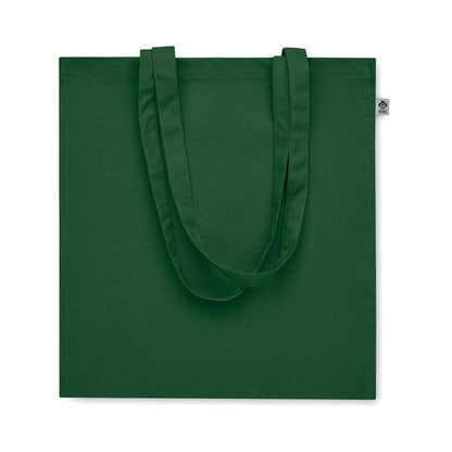 Dark Green - Side - MidOcean Bente Organic Cotton Shopper Bag