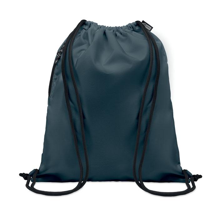 French Navy - Front - MidOcean Night Large RPET Drawstring Bag