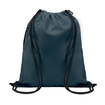 French Navy - Front - MidOcean Night Large RPET Drawstring Bag