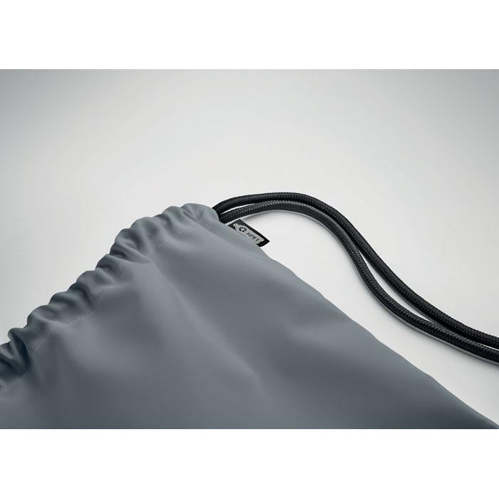 Grey - Lifestyle - MidOcean Night Large RPET Drawstring Bag