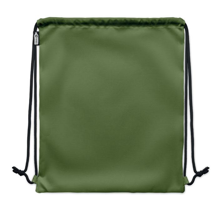 Army Green - Side - MidOcean Night Large RPET Drawstring Bag