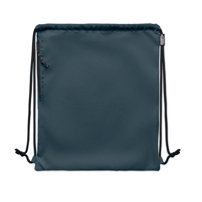 French Navy - Back - MidOcean Night Large RPET Drawstring Bag