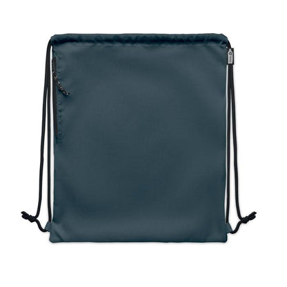 French Navy - Back - MidOcean Night Large RPET Drawstring Bag