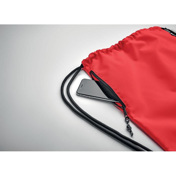 Red - Pack Shot - MidOcean Night Large RPET Drawstring Bag