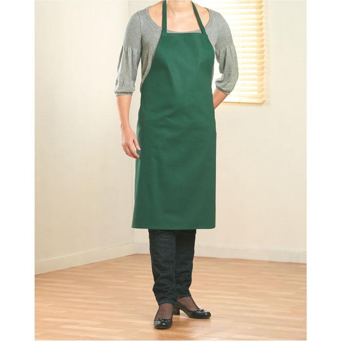 Green - Side - MidOcean Kitab Cotton Kitchen Apron