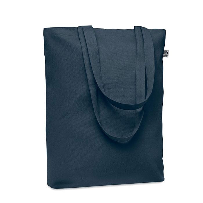 French Navy - Front - MidOcean Coco Canvas Shopper Bag