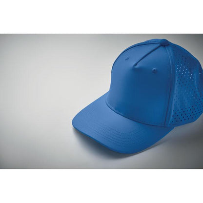 Royal Blue - Side - MidOcean Unisex Adult Capo 5 Panel Baseball Cap