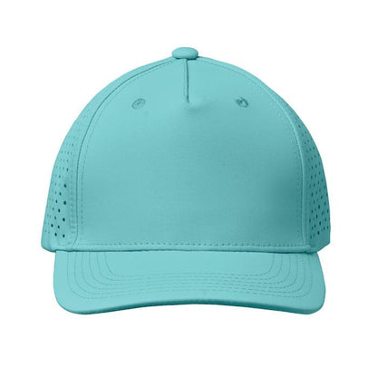 Turquoise - Lifestyle - MidOcean Unisex Adult Capo 5 Panel Baseball Cap