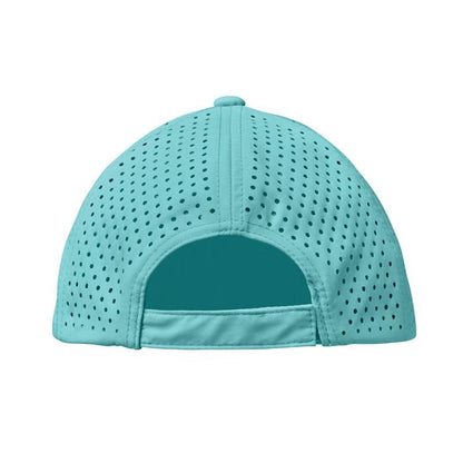Turquoise - Pack Shot - MidOcean Unisex Adult Capo 5 Panel Baseball Cap