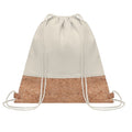 Front - MidOcean Illa Cotton Drawstring Bag