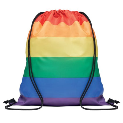 Front - MidOcean Bow RPET Drawstring Bag