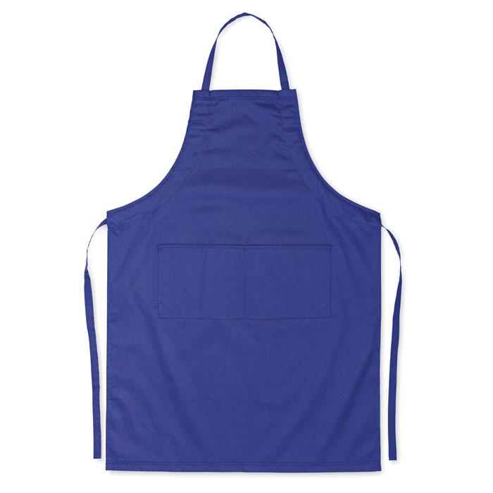 Blue - Front - MidOcean Fitted Kitab Adjustable Apron